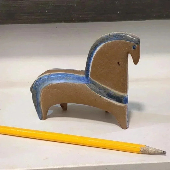 Horse figurine by Lisa Larson - Picture 2 of 6